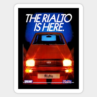 RELIANT RIALTO - advert Magnet